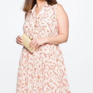 Eloquii Button/Snap Maxi Dress